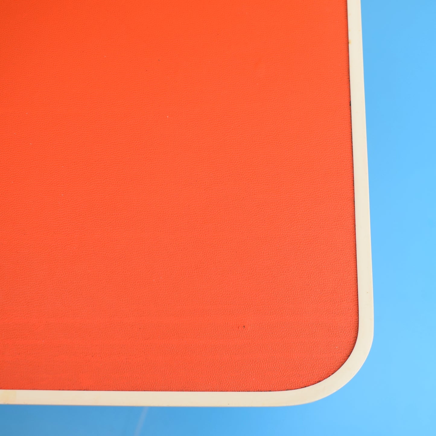 Vintage 1960s Folding Low Table - Tomato Red by Vintage