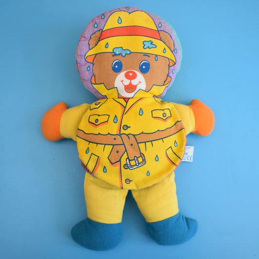Vintage 1980s Chicco -Flip Bear / Owl Rattle