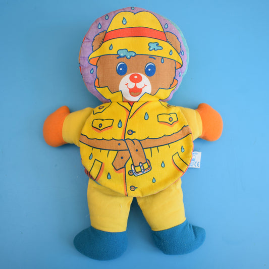 Vintage 1980s Chicco -Flip Bear / Owl Rattle by Pineapple Retro