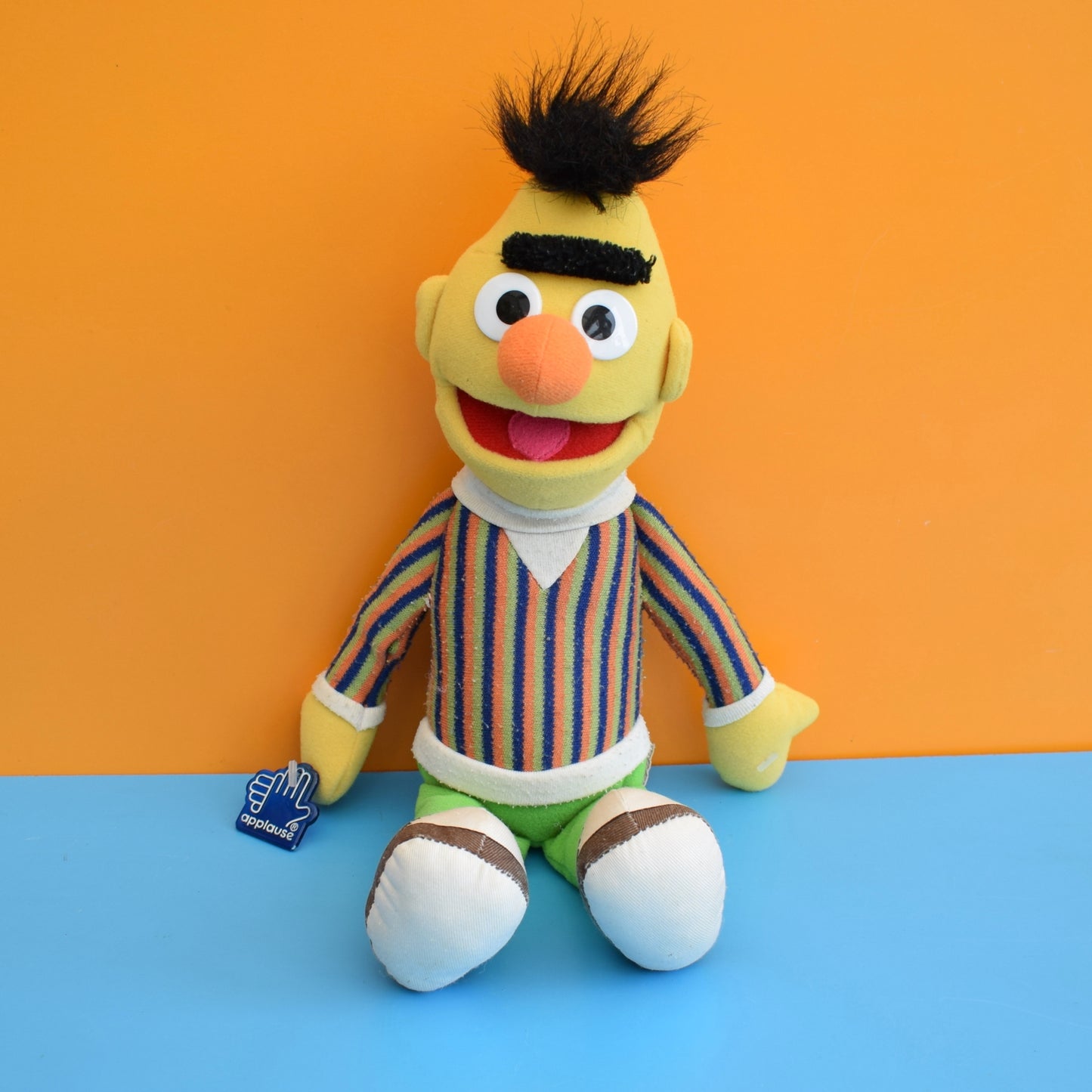Vintage 1980s Applause- Sesame Street Bert Toy