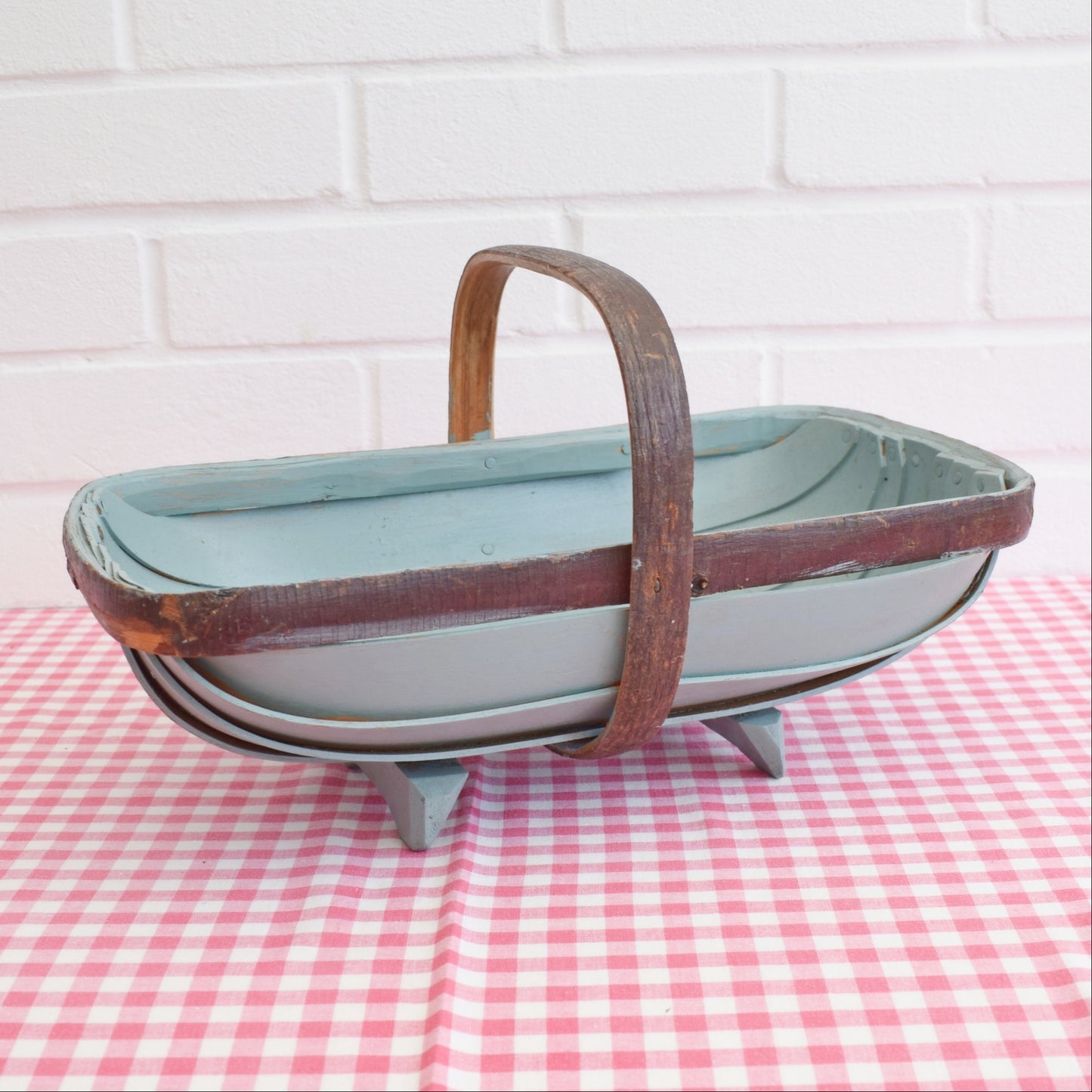 Vintage Medium Trug - Sage Green by Pineapple Retro