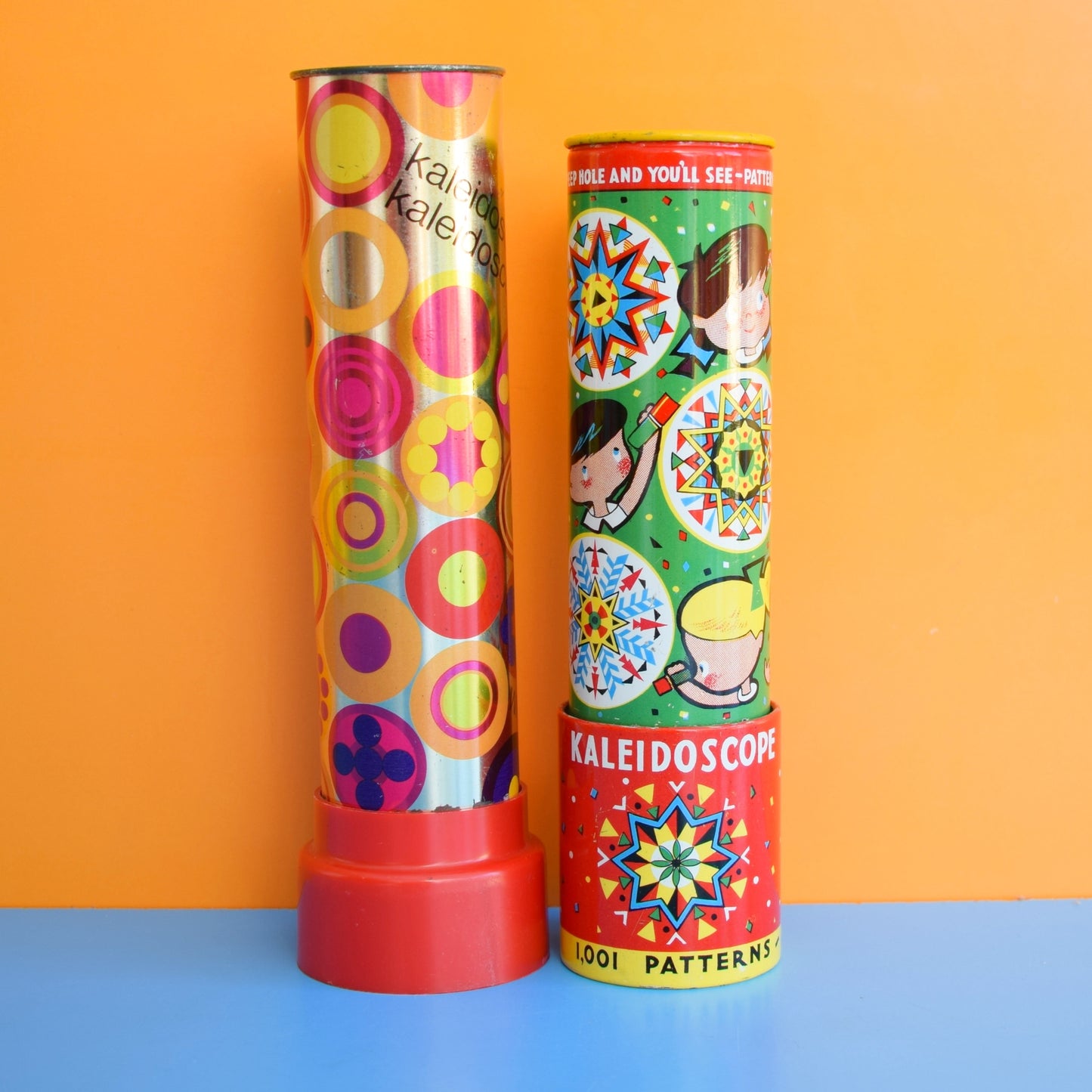 Vintage 1960s /70s Kaleidoscopes - Great Graphics