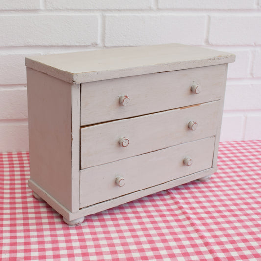 Vintage Wooden Mini Drawers - Jewellery by Pineapple Retro