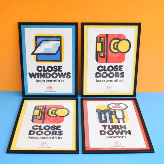 Vintage 1970s Department Of Energy - Posters - Framed by Vintage