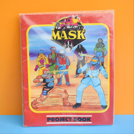 Vintage 1980s Mask Stationery Set - Unused by pineapple retro