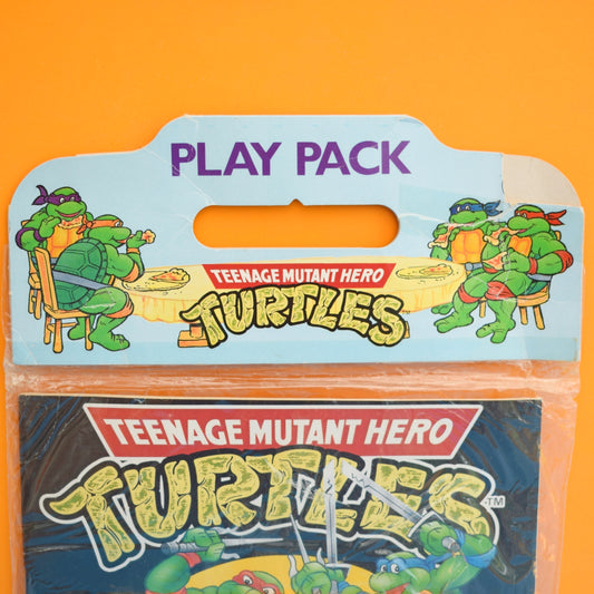 Vintage 1980s Teenage Mutant Ninja Turtles Play Pack by Pineapple Retro