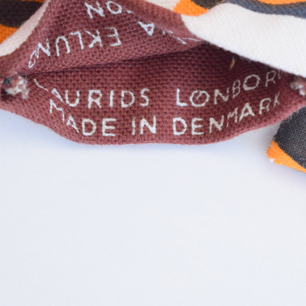 Vintage Laurids Lonborg Egg Cosies - Panda & Tiger - Orange , Black