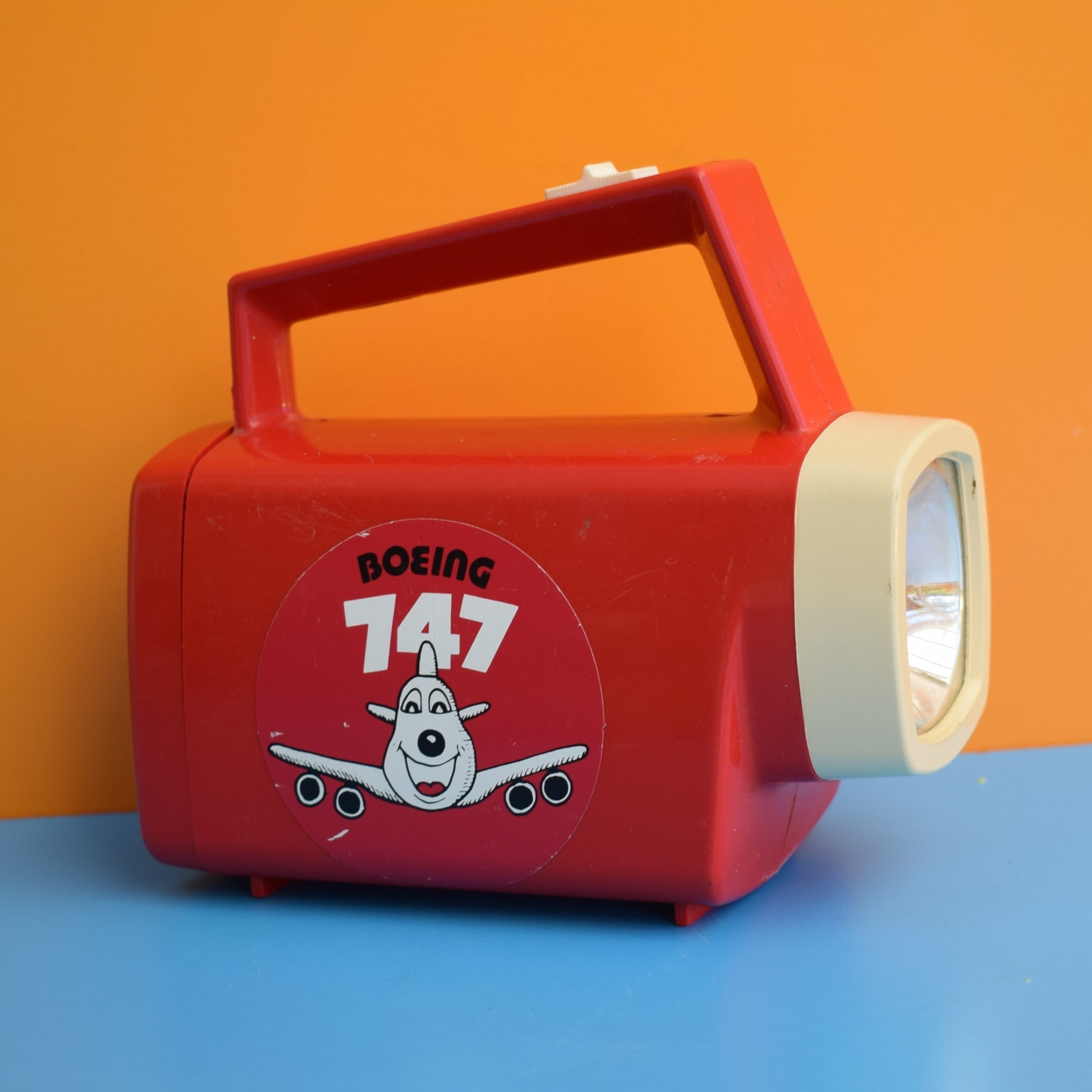 Vintage 1970s Eveready Torch- Boeing 747 by Pineapple Retro