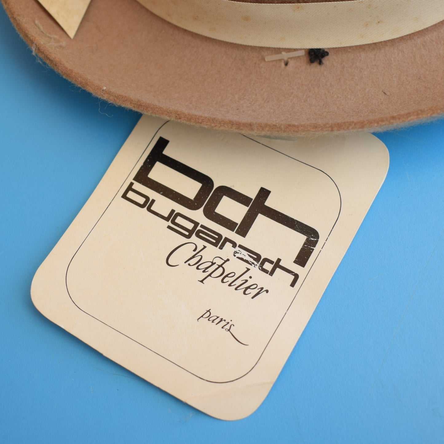 Vintage 1960s Bugarach Chapelier Bowler Hat- Tiny by Pineapple Retro