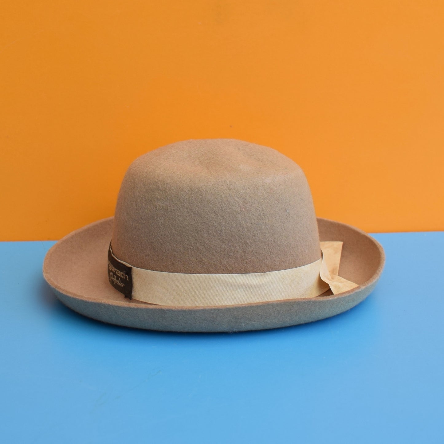 Vintage 1960s Bugarach Chapelier Bowler Hat- Tiny