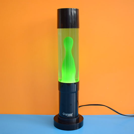 Vintage 1990s Mathmos Jet Lava Lamp - Green/ Blue by Vintage