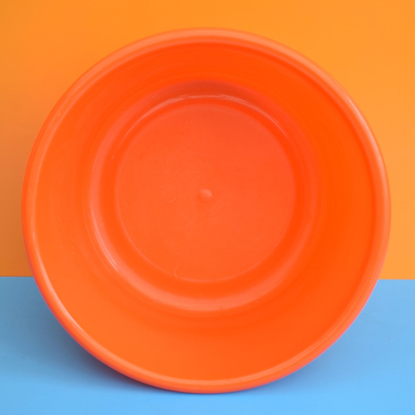 Vintage 1970s Washing Up Bowls - Orange