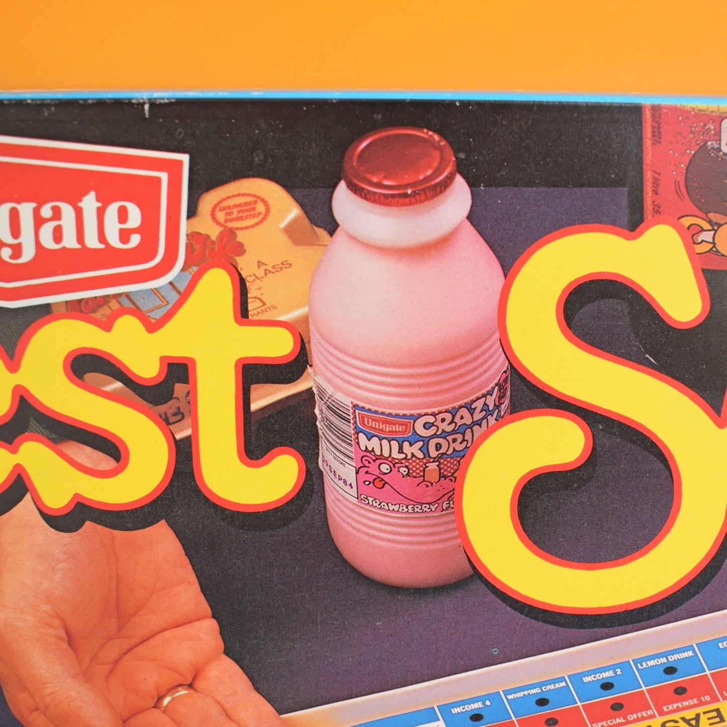 Vintage 1980s Unigate Best Seller Game by Pineapple Retro