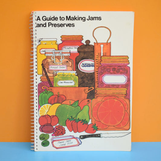 Vintage 1970s Jam & Preserve Recipe Book by Vintage