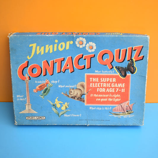 Vintage 1960s Junior Spears Contact Quizz