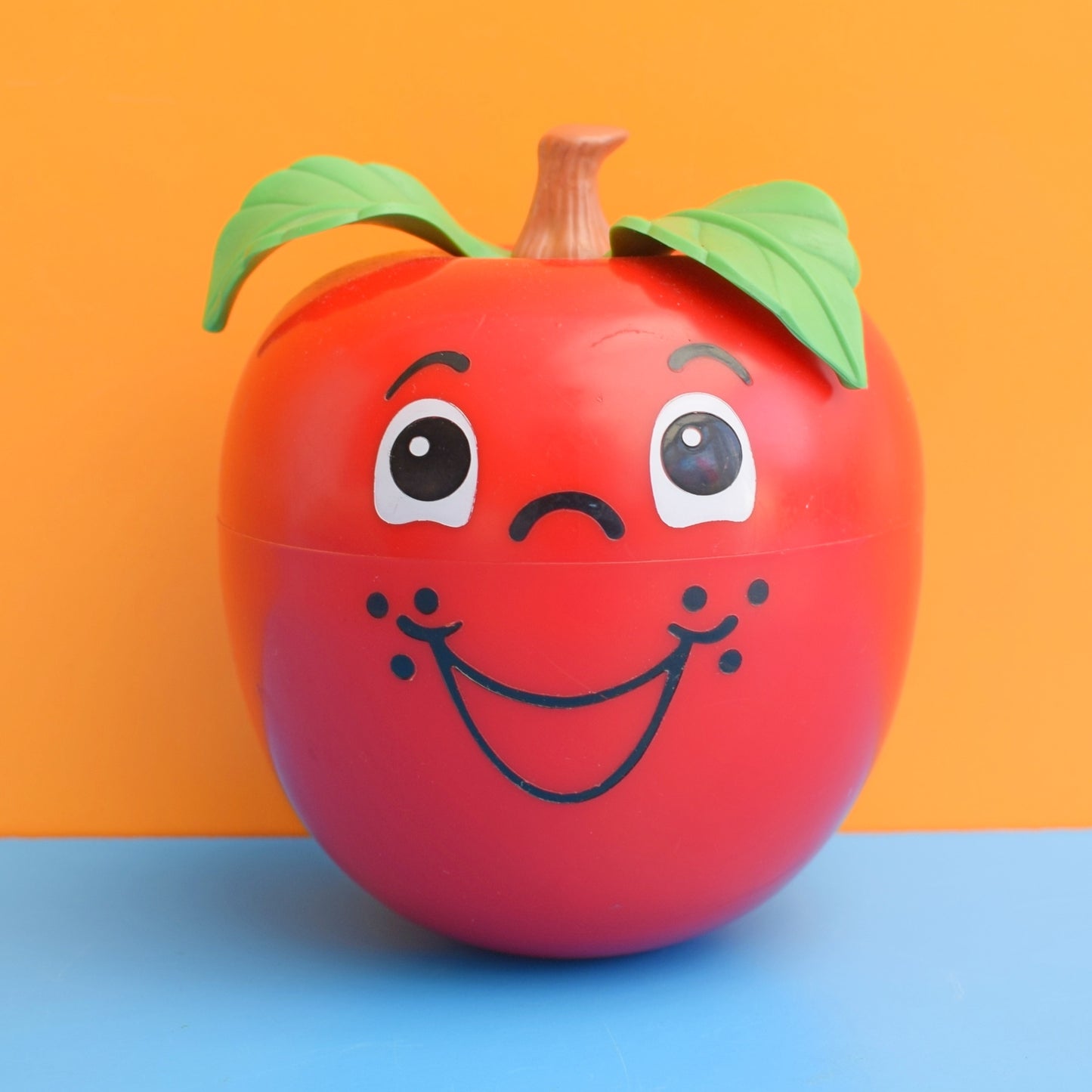 Vintage 1970s Fisher Price Happy Apple . by Pineapple Retro