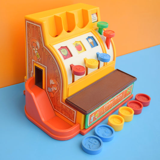 Vintage 1970s Fisher Price Play Till - Complete by Pineapple Retro