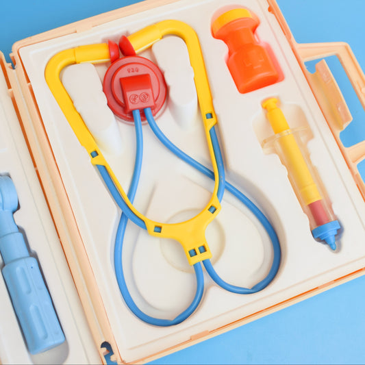 Vintage 1970s Plastic Fisher Price Medical Kit by Pineapple Retro