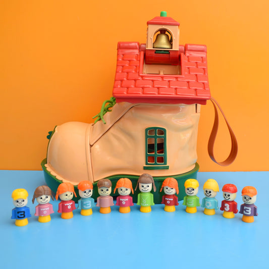 Vintage 1970s Matchbox Shoe School Toy by Pineapple Retro