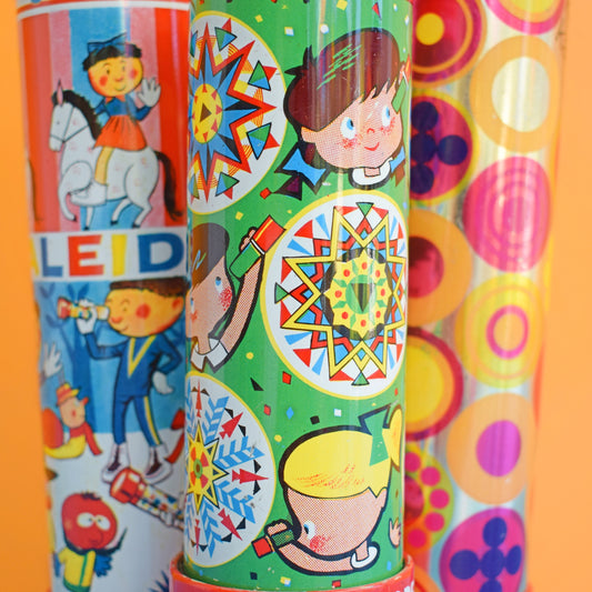 Vintage 1960s /70s Kaleidoscopes - Great Graphics by Vintage