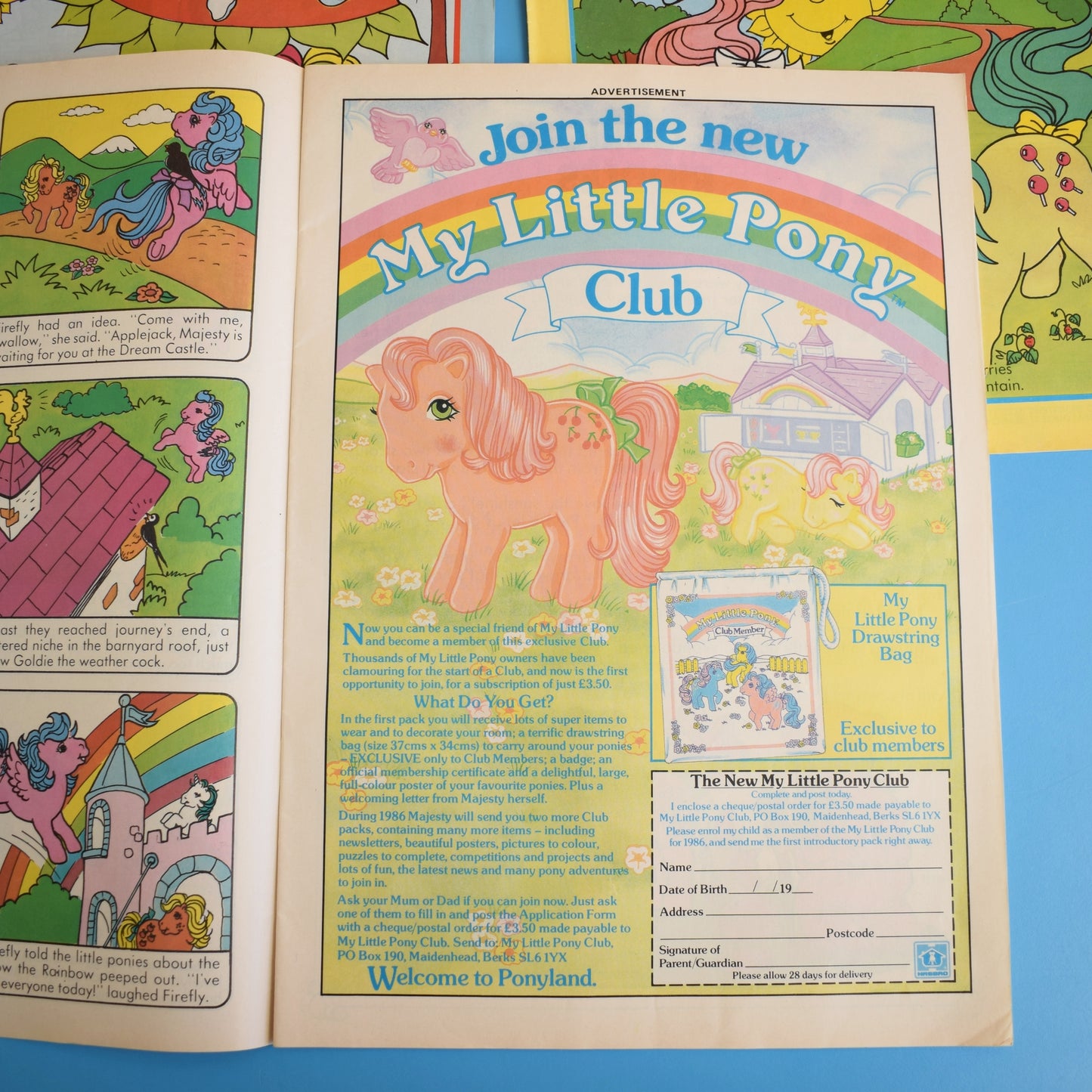 Vintage 1980s My Little Pony Magazines x35 by Pineapple Retro