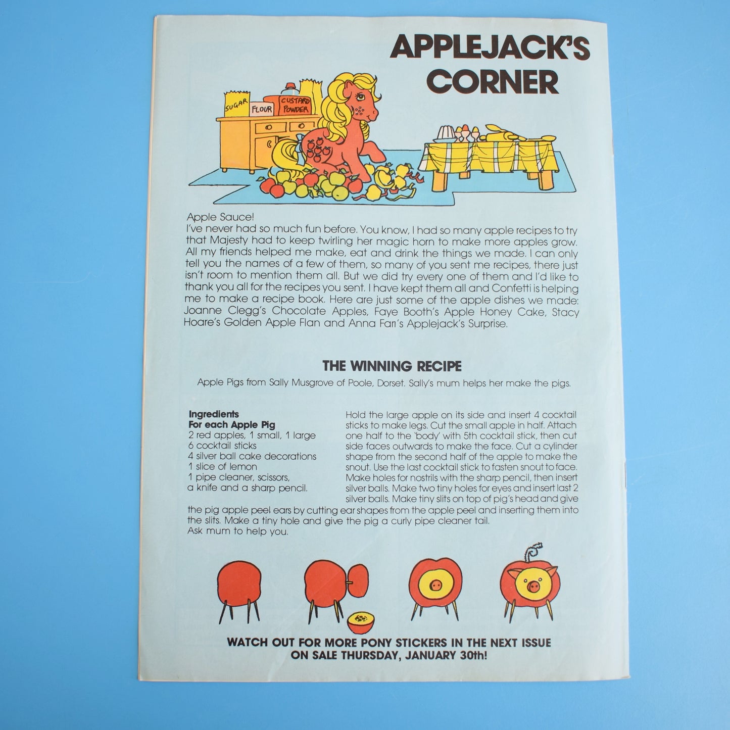 Vintage 1980s My Little Pony Magazines x35 by Pineapple Retro