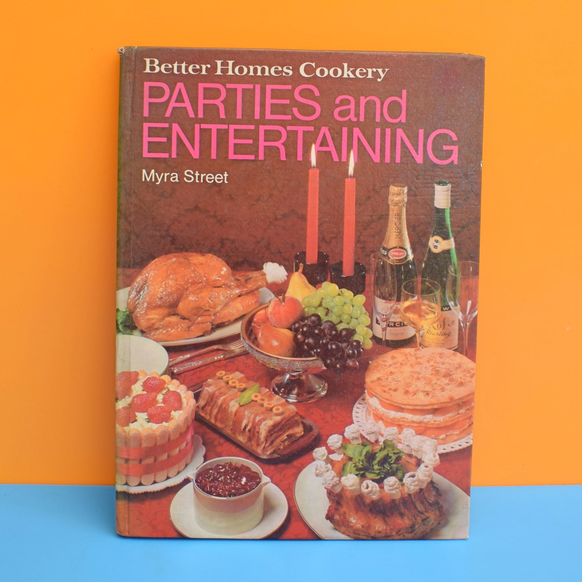 Vintage 1970s Book - Parties and Entertaining by Pineapple Retro