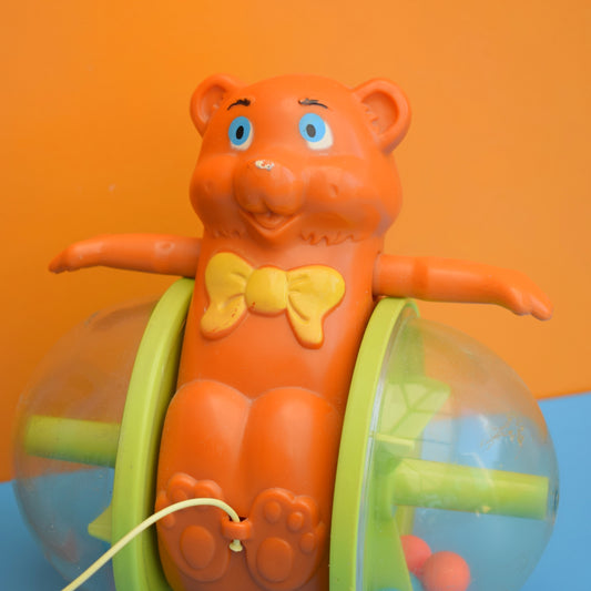 Vintage 1970s Fisher Price Bob Along Bear - Boxed by Pineapple Retro