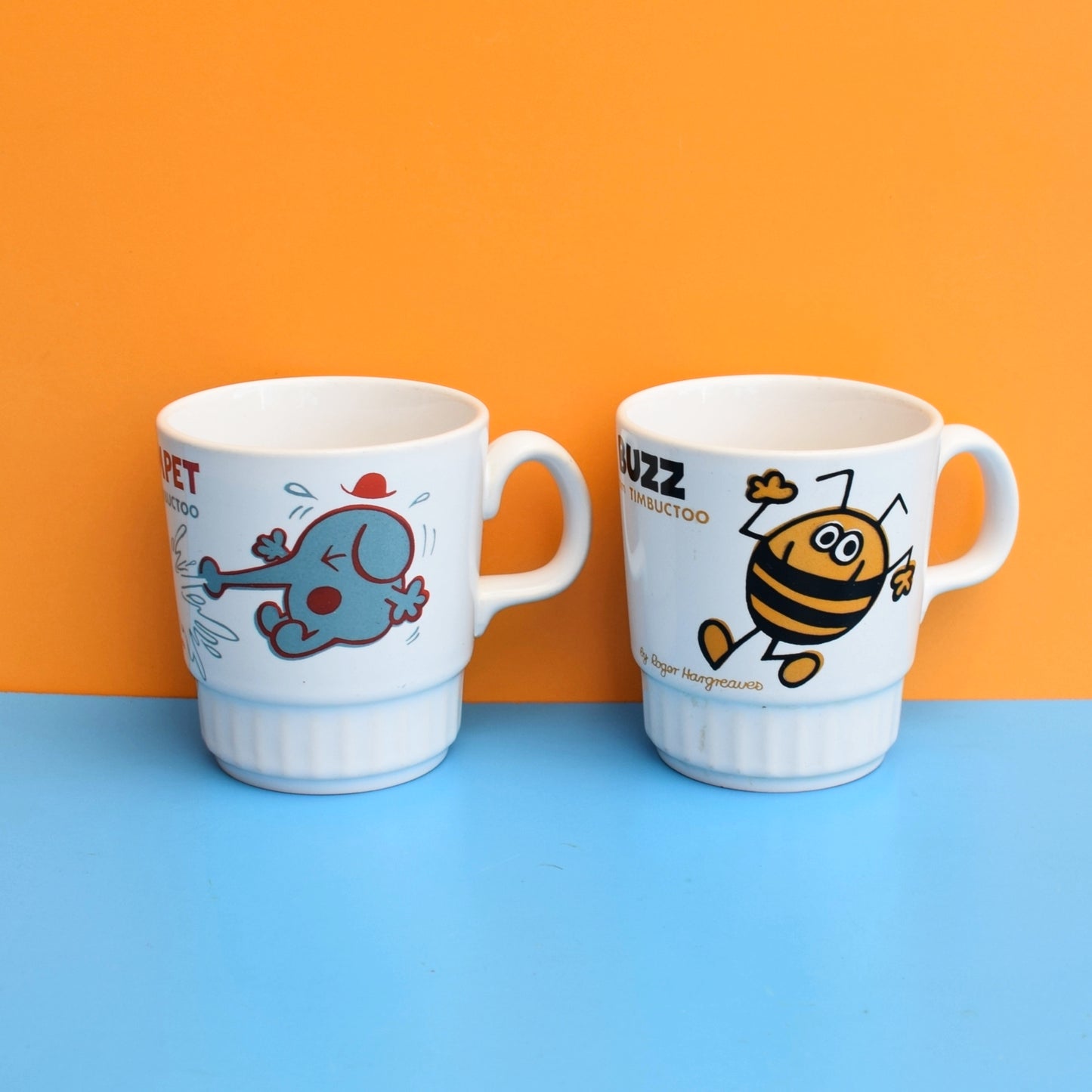 Vintage 1970s Timbuctoo Mugs - Buzz & Trumpet