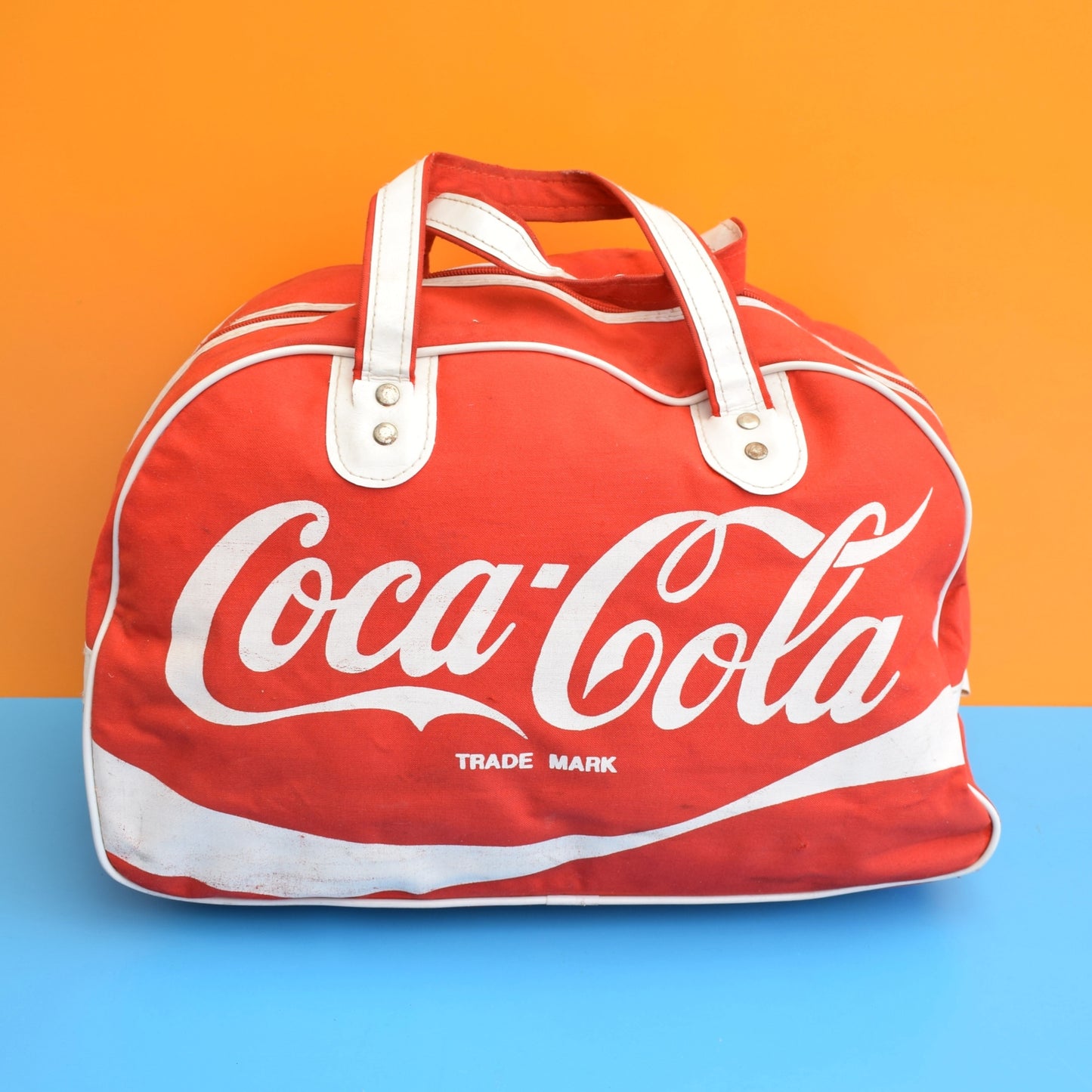 Vintage 1970s Holdall / Sports Bag- Coca Cola by Vintage