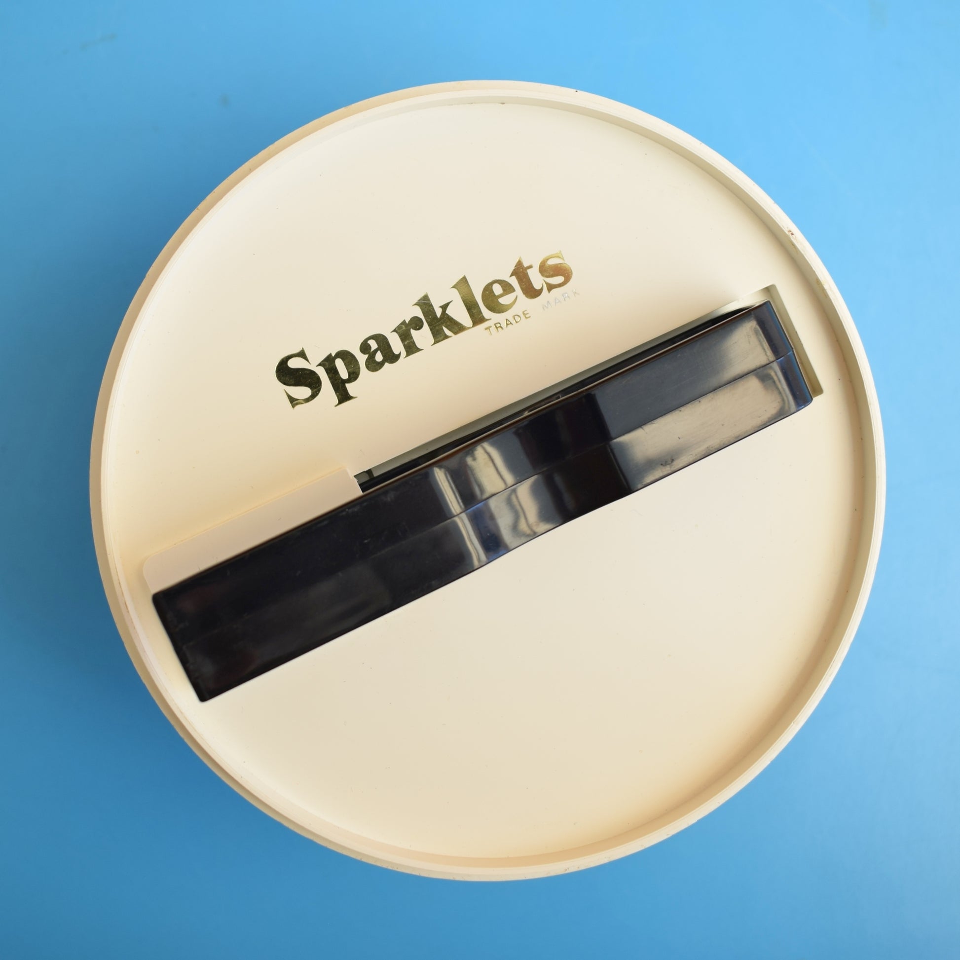 Vintage 1960s Sparklets Ice Bucket- Gold by Vintage