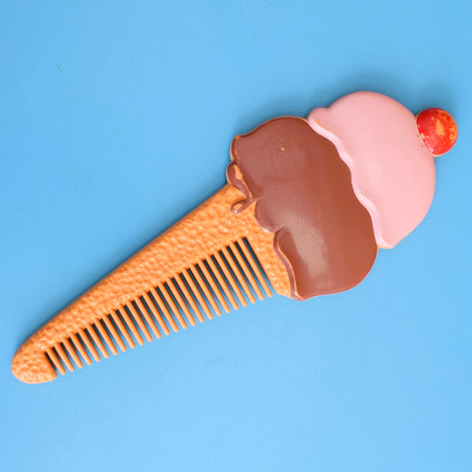 Vintage 1970s Avon Plastic Ice Cream Comb by Pineapple Retro