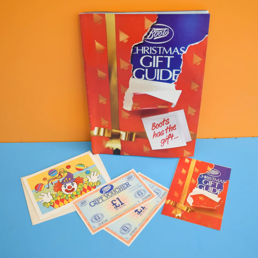 Vintage 1980s Boots Gift Guide Catalogue by Pineapple Retro