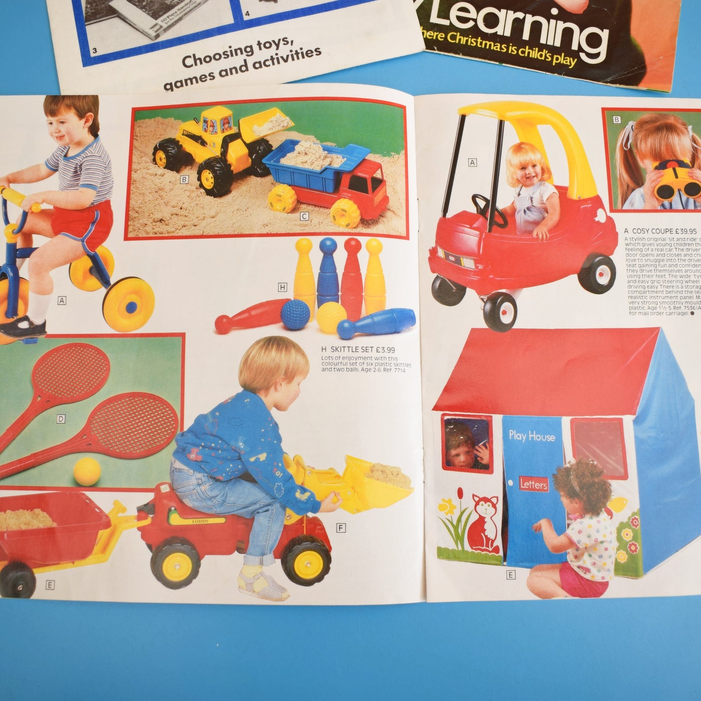 Vintage 1980s Early Learning Centre Catalogues