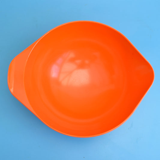 Vintage 1970s Addis Plastic Mixing Bowl - Orange by Pineapple Retro