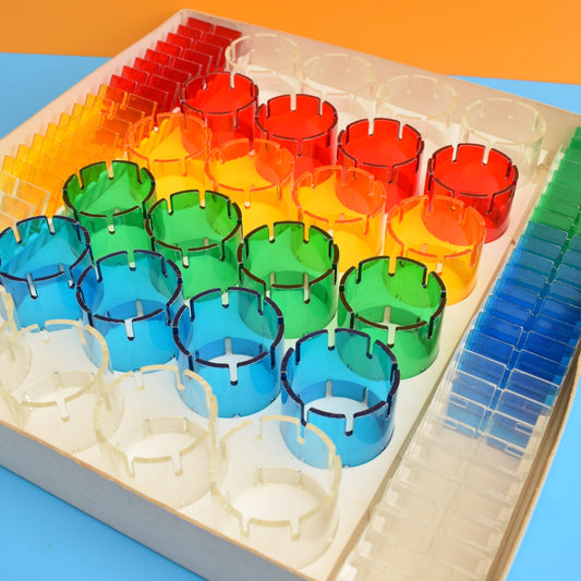 Vintage 1960s Playplax Playbox - Boxed - Trendon Toys - Rainbow . by Pineapple Retro