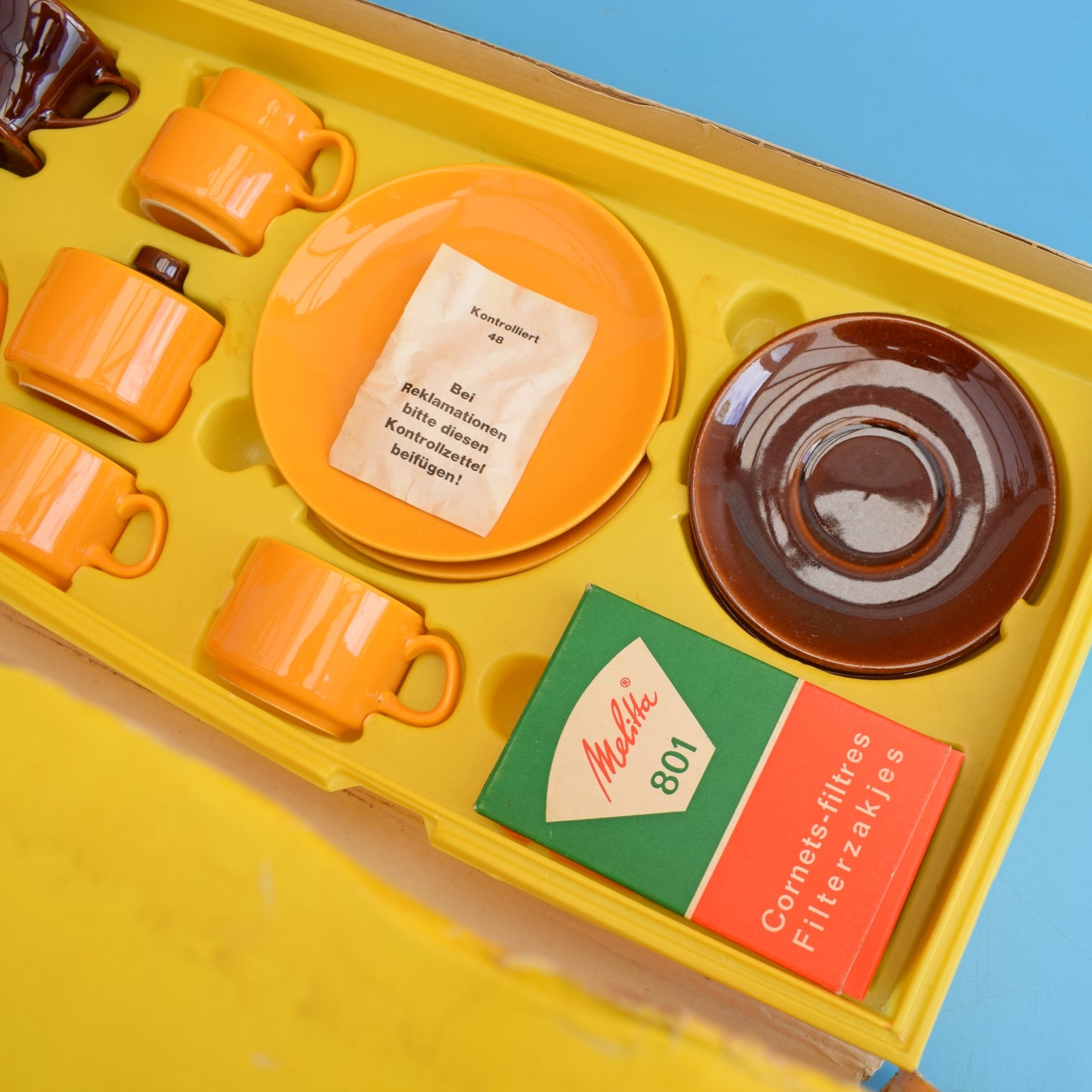 Vintage 1970s German Childs Coffee Set - Boxed
