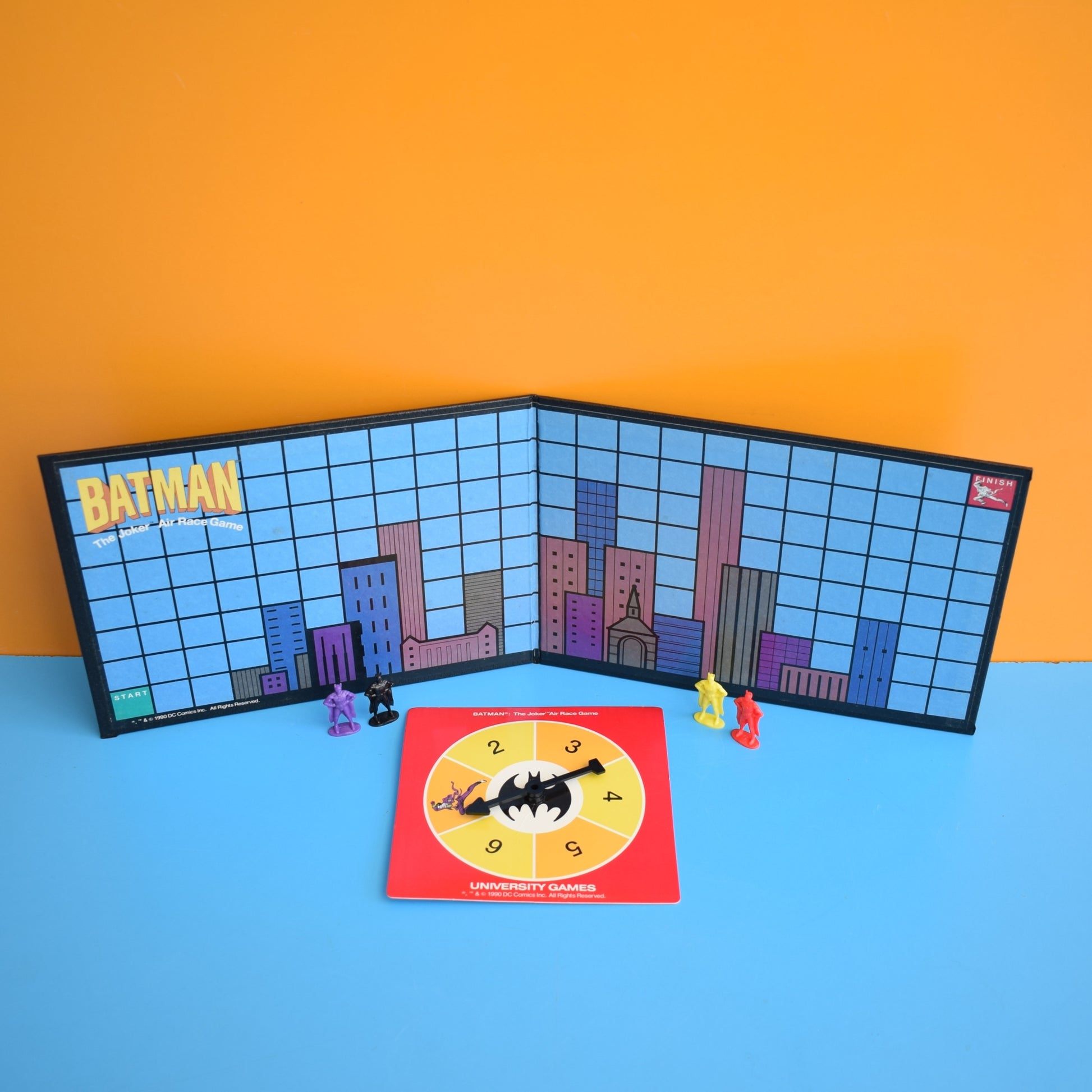 Vintage 1990s Batman Air Race Game by Pineapple Retro