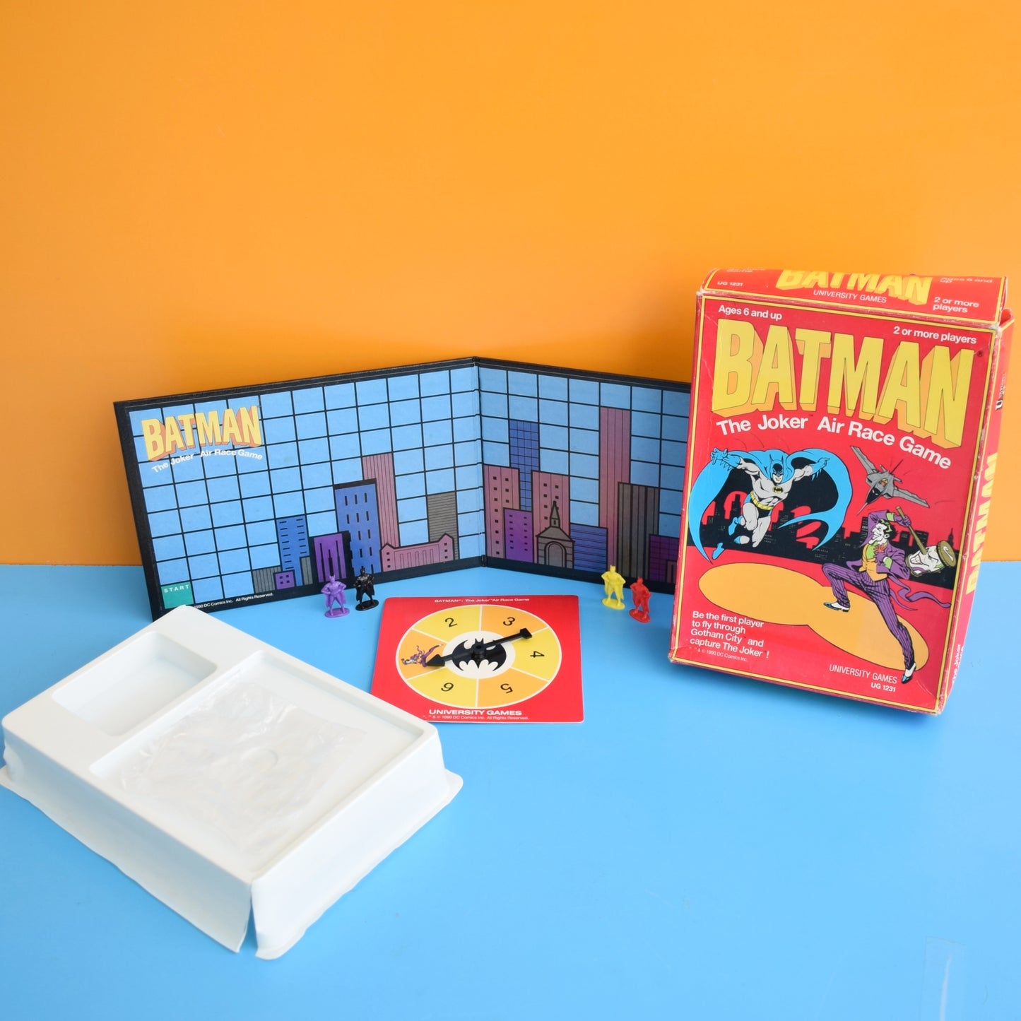 Vintage 1990s Batman Air Race Game by Pineapple Retro