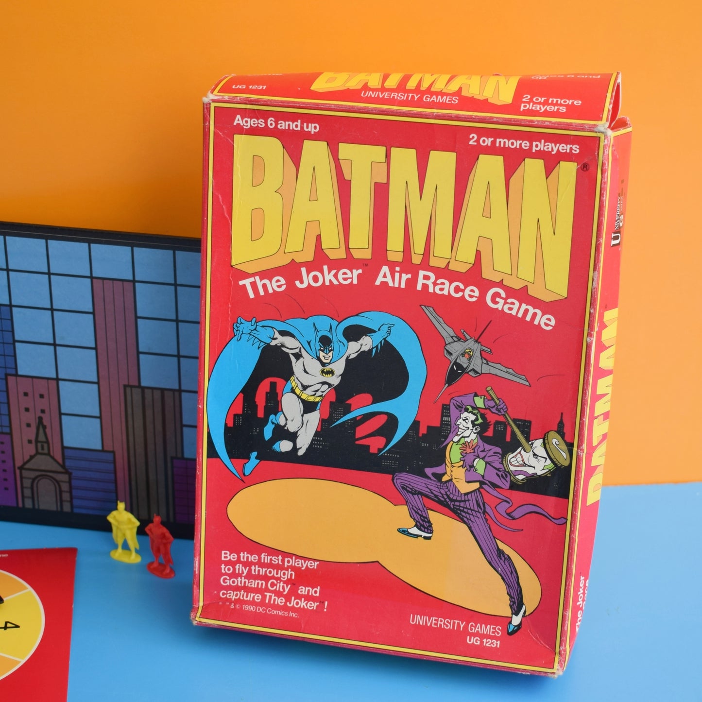 Vintage 1990s Batman Air Race Game by Pineapple Retro