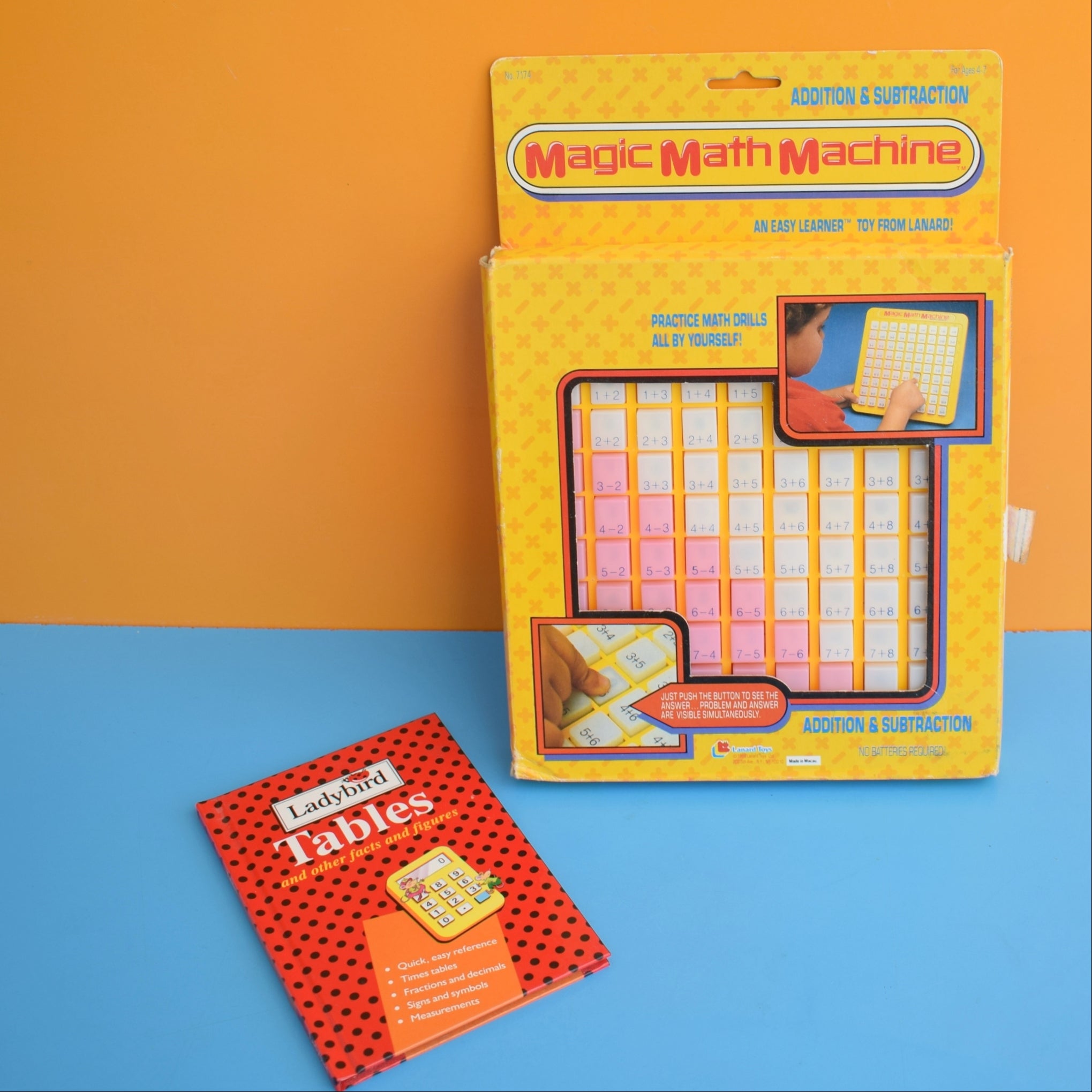 Vintage 1980s Magic Math Machine & Book – Pineapple Retro