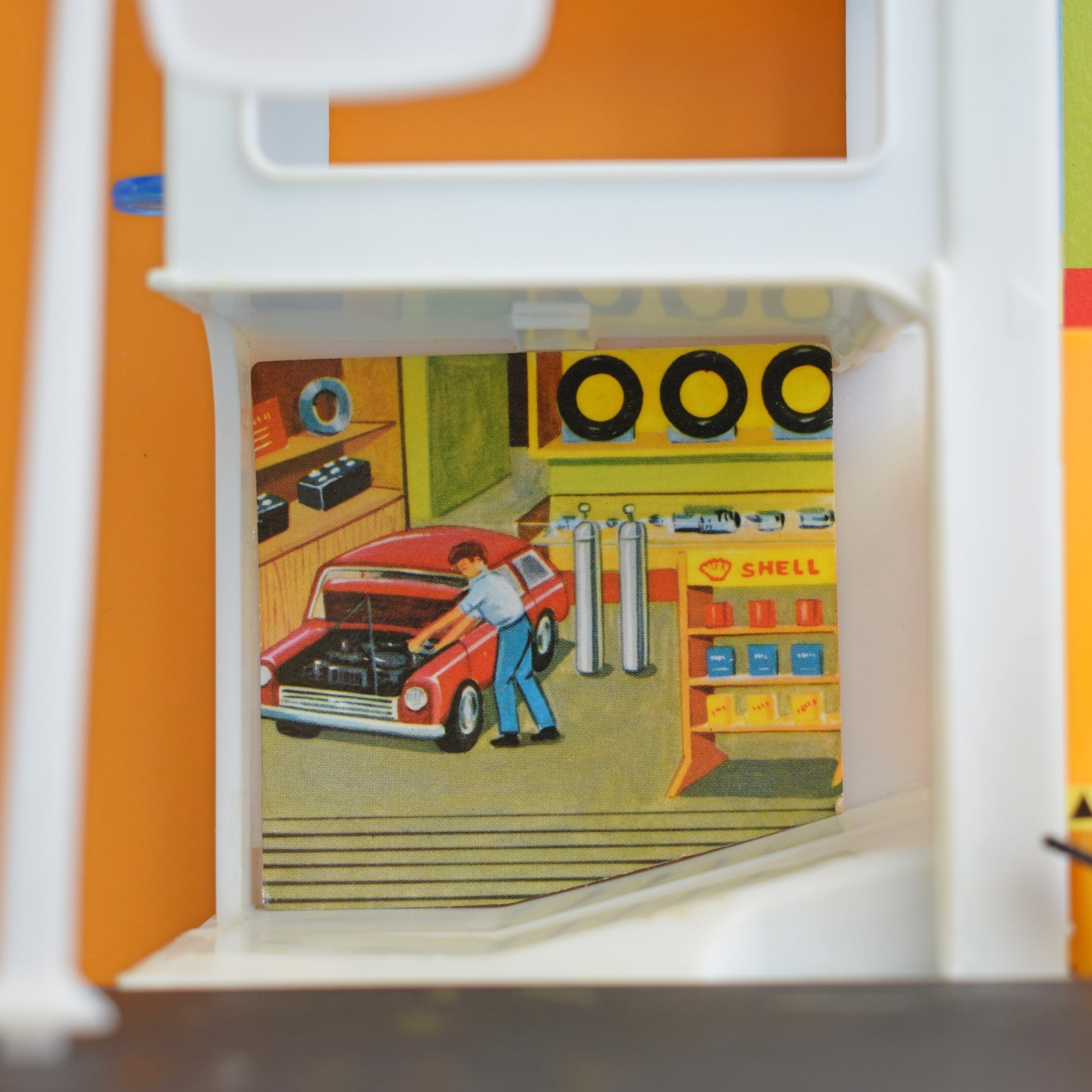 Vintage 1970s Redbox Parking Garage - Boxed by Pineapple Retro