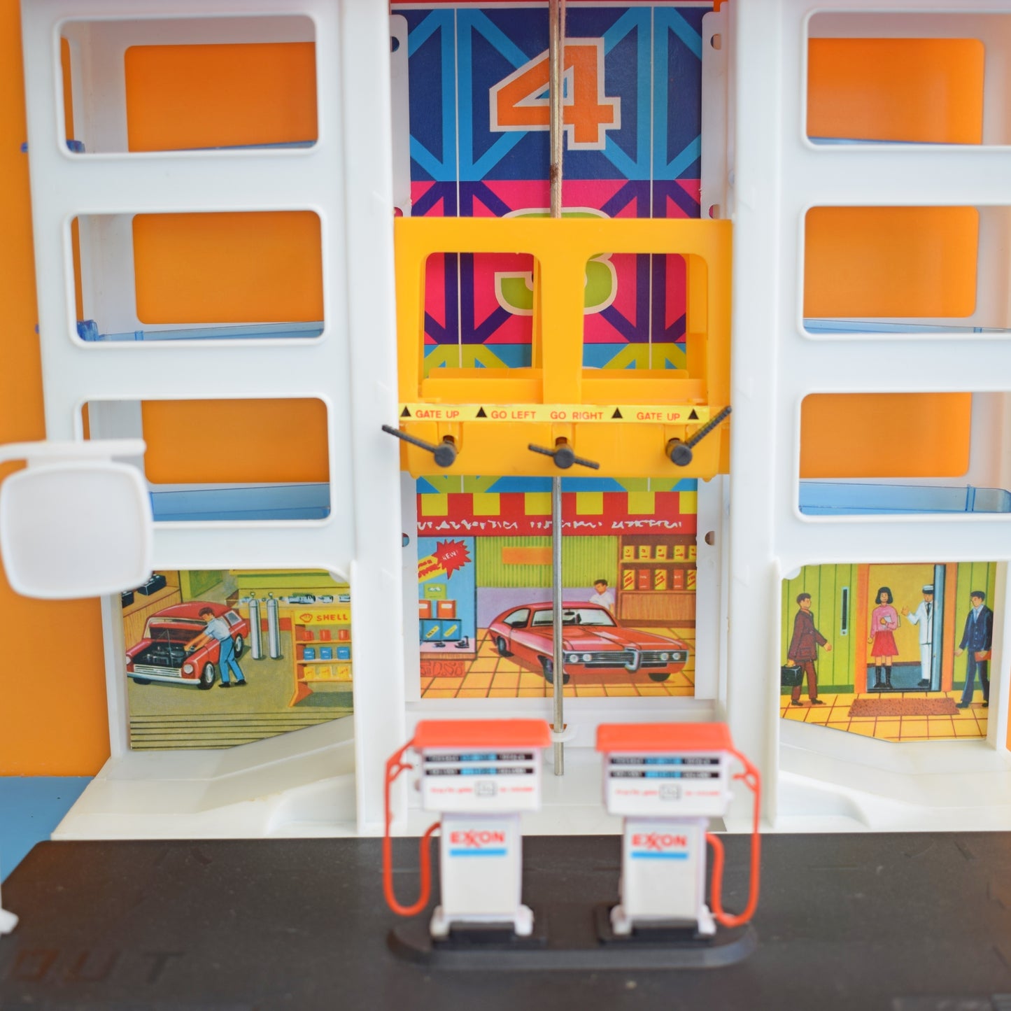 Vintage 1970s Redbox Parking Garage - Boxed by Pineapple Retro