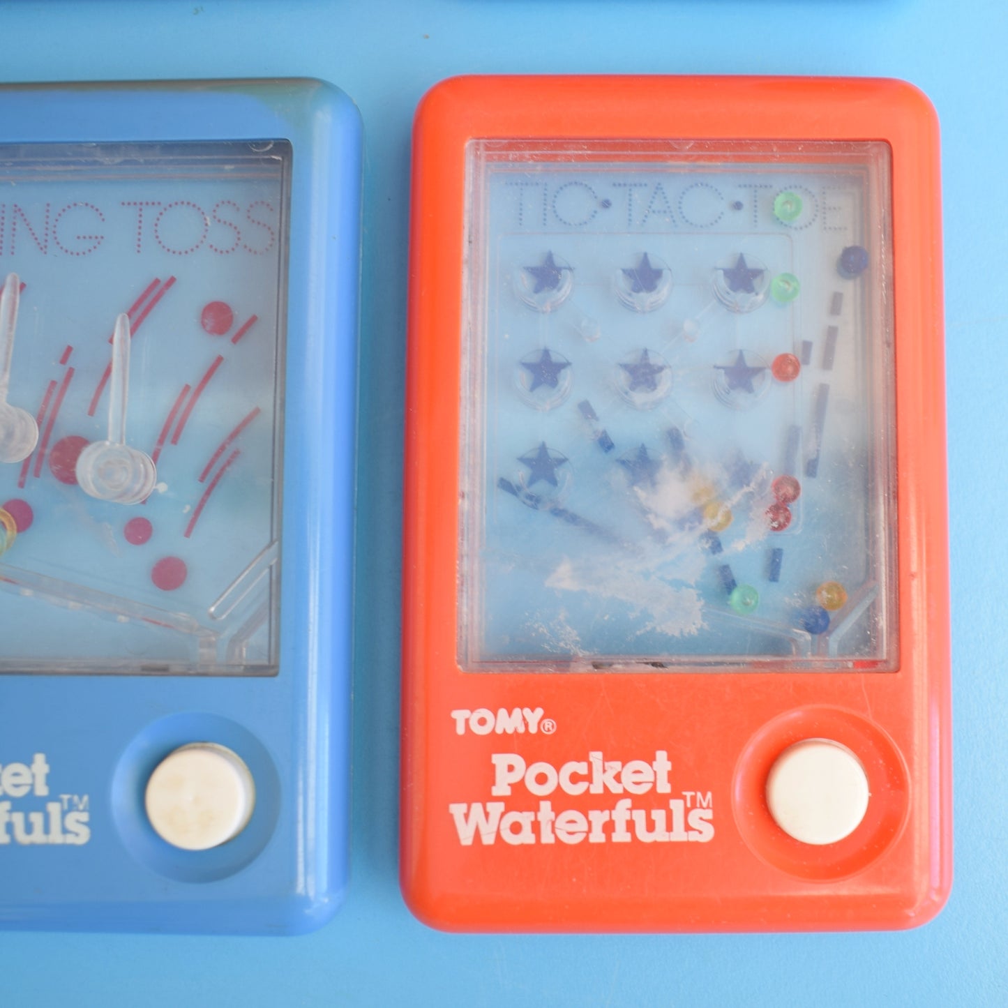 Vintage 1990s Tomy Pocket Water Games