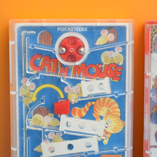 Vintage 1980s Tomy Pocketeers Games by Pineapple Retro