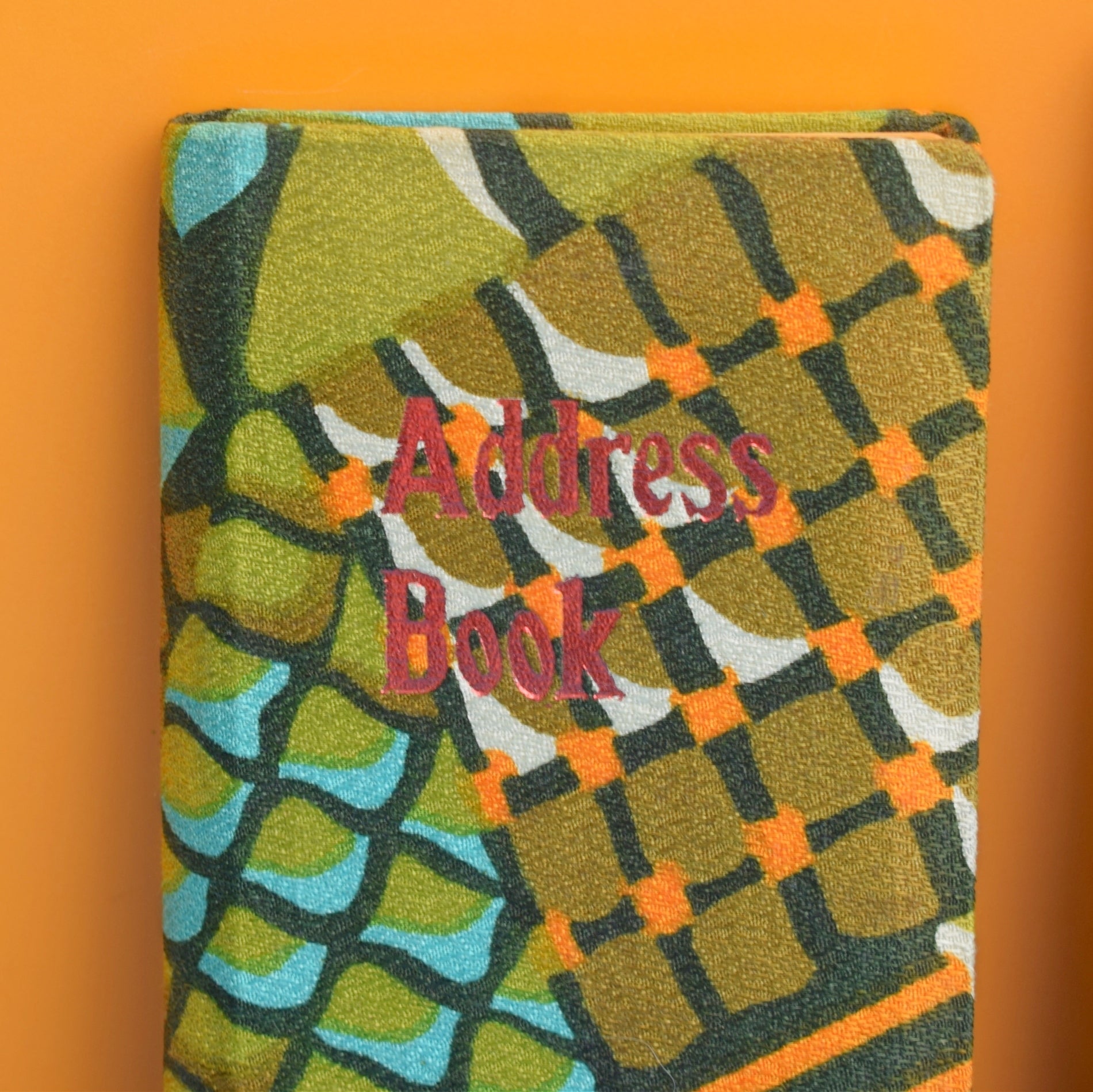 Vintage 1960s Floral / Geo Address Books by Pineapple Retro