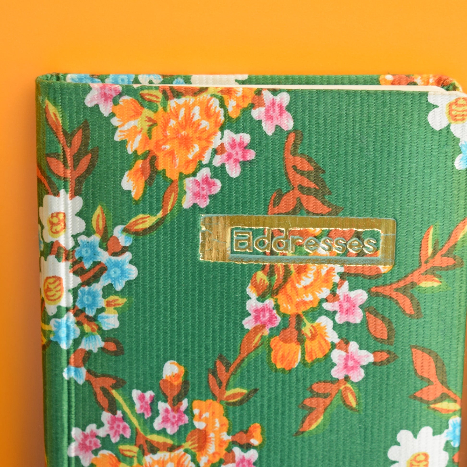 Vintage 1960s Floral / Geo Address Books by Pineapple Retro