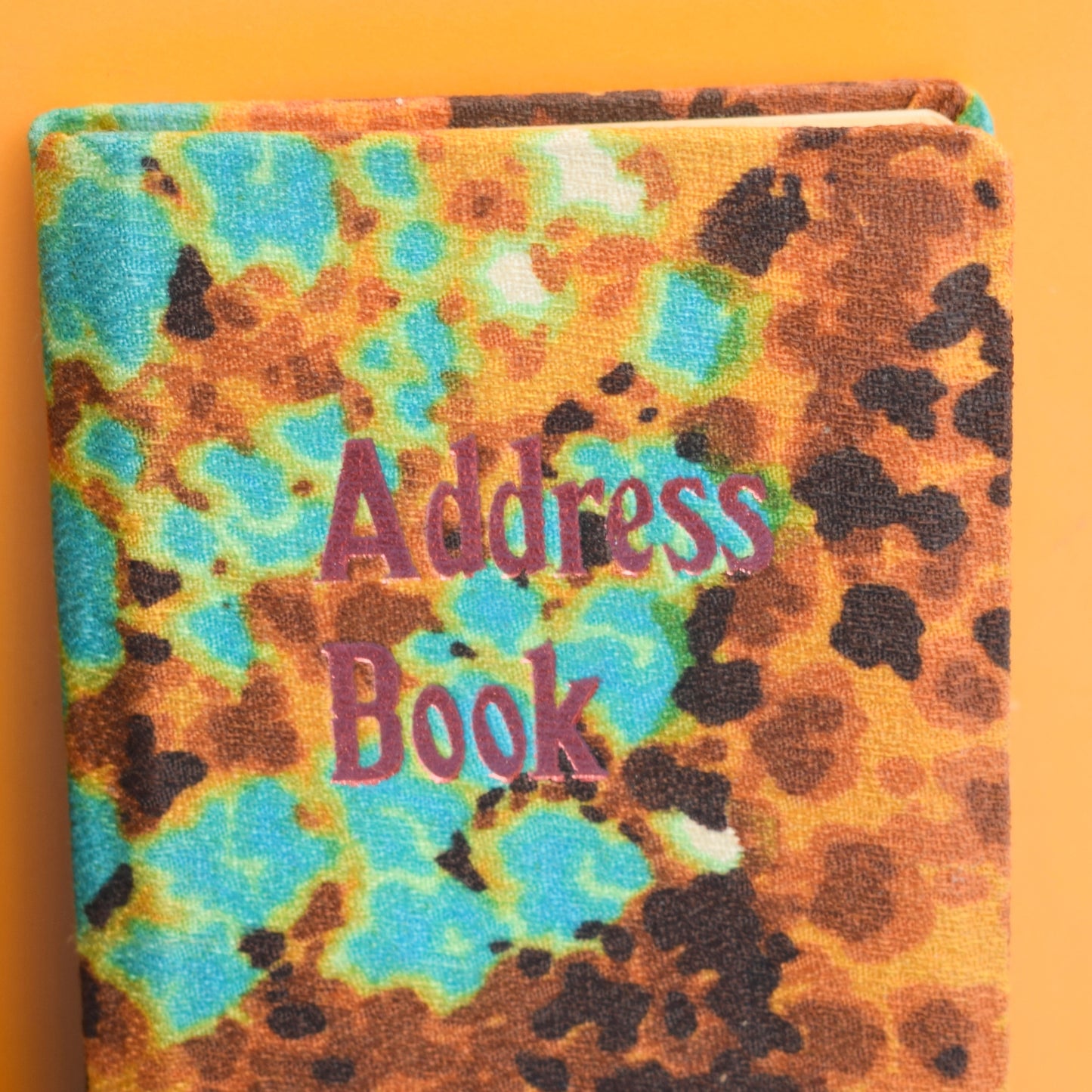Vintage 1960s Floral / Geo Address Books by Pineapple Retro