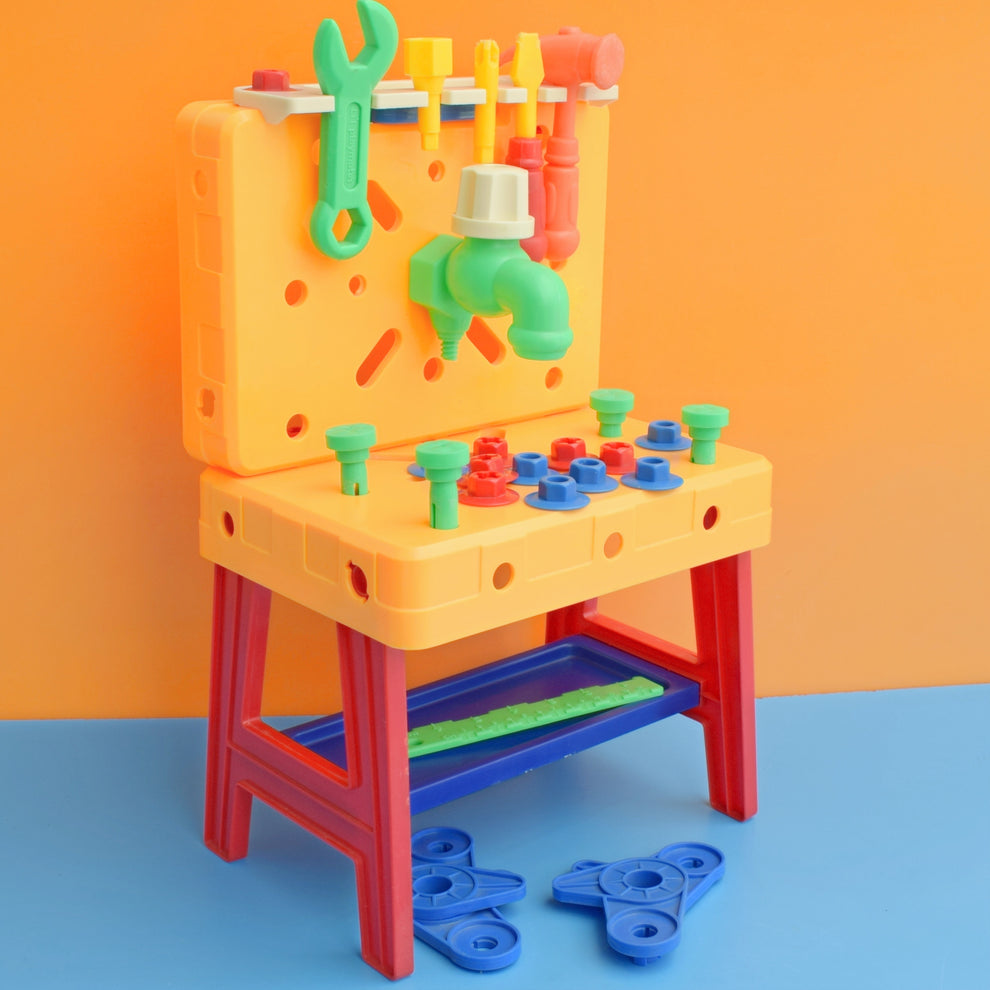 Vintage 1980s Lil Playmates Toolmate Set Pineapple Retro