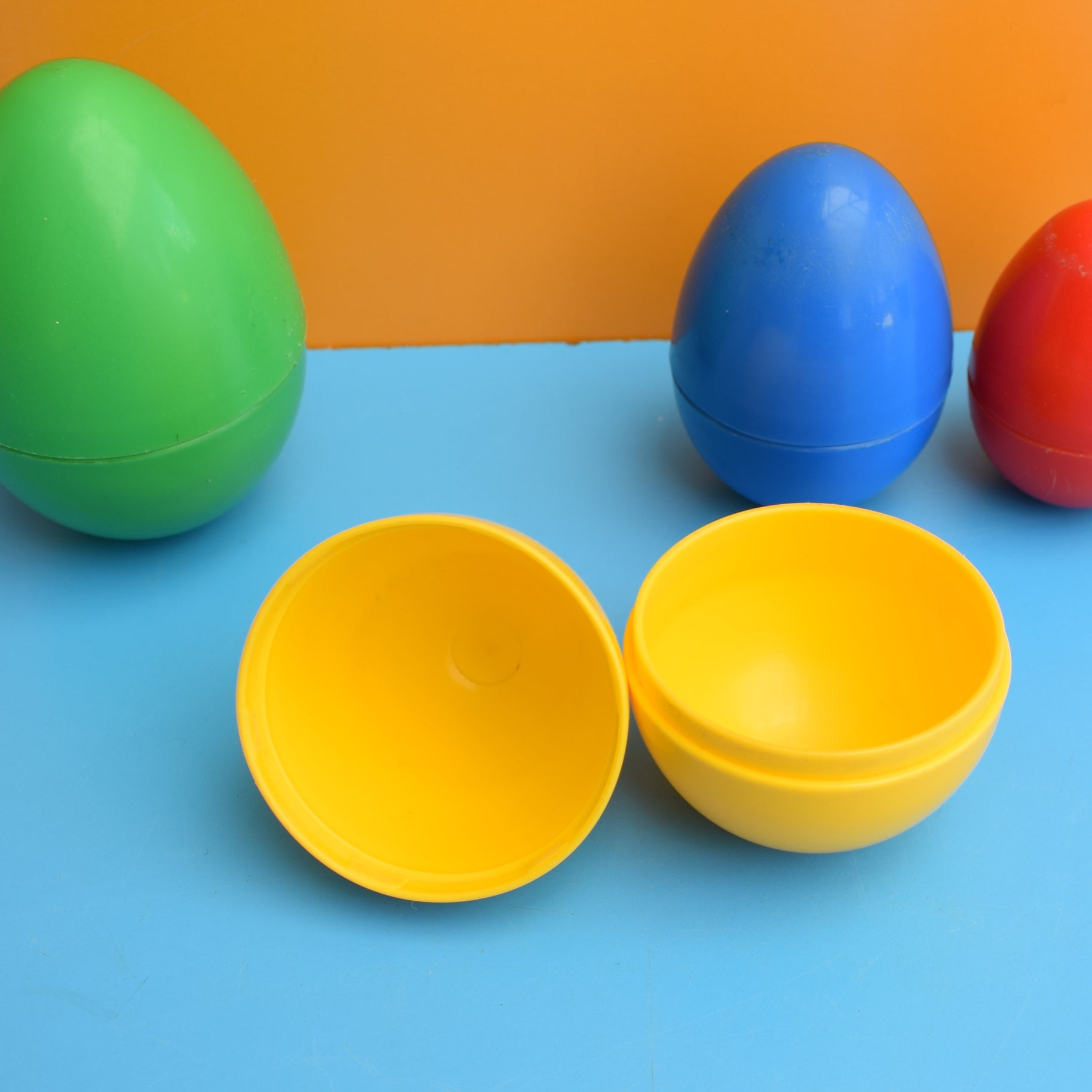 Vintage 1980s Playskool Nesting Eggs by Pineapple Retro